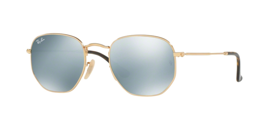 RAY BAN 3548N-001/30 HEXAGONAL