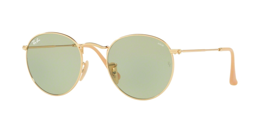 RAY BAN 3447-90644C ROUND METAL